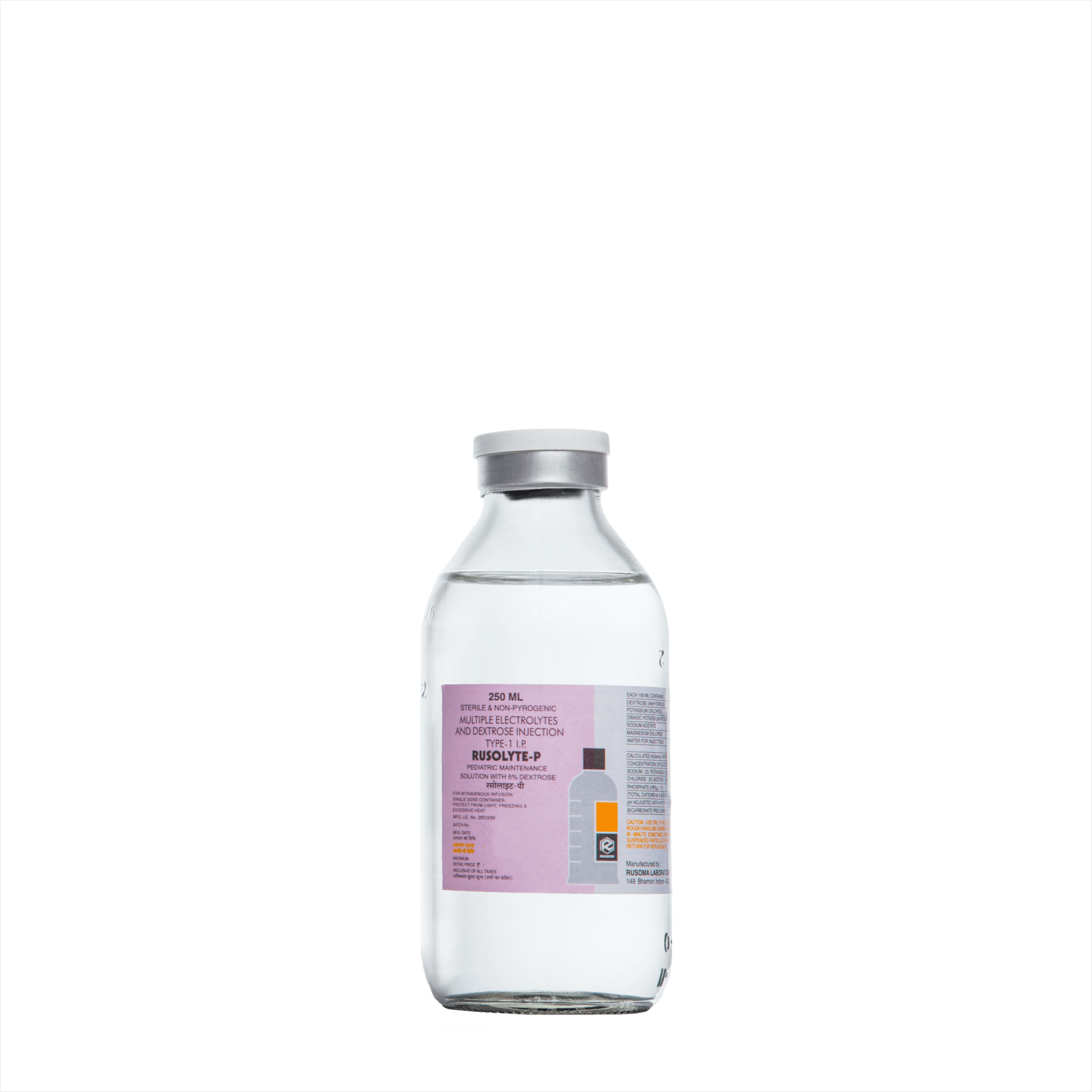 Multiple Electrolytes Dextrose Injection Type 1 I P GB 250 ML