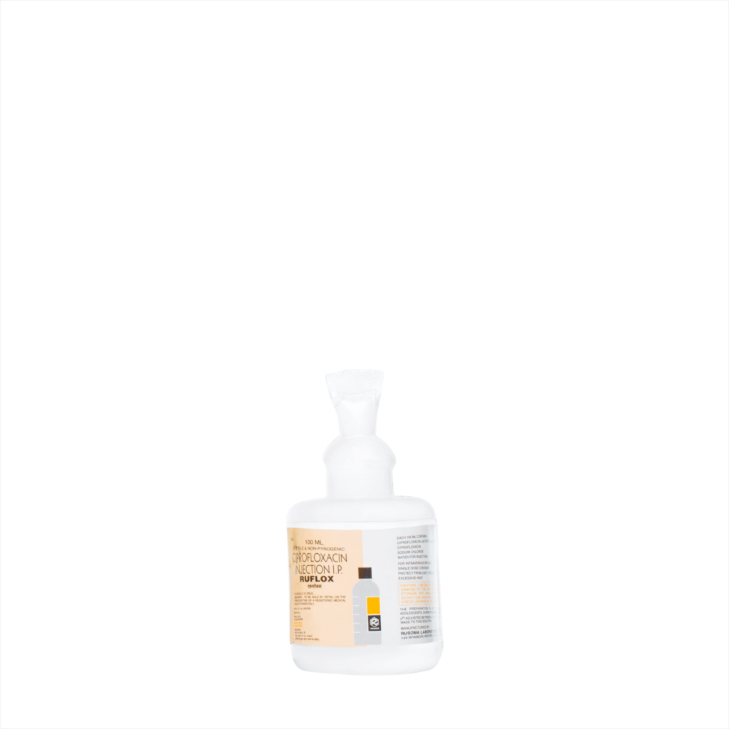 Ciprofloxacin Injection I.P. – BFS – 100 ML