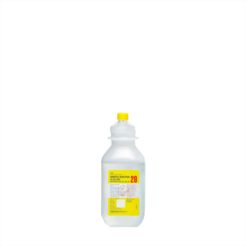Mannitol Injection I.P. 20% W/V – NH – 100 ML