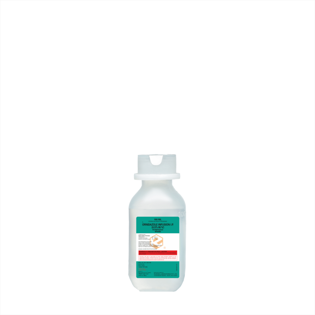 Ornidazole Infusion I.P. 0.5% W/V – DD – 100 ML