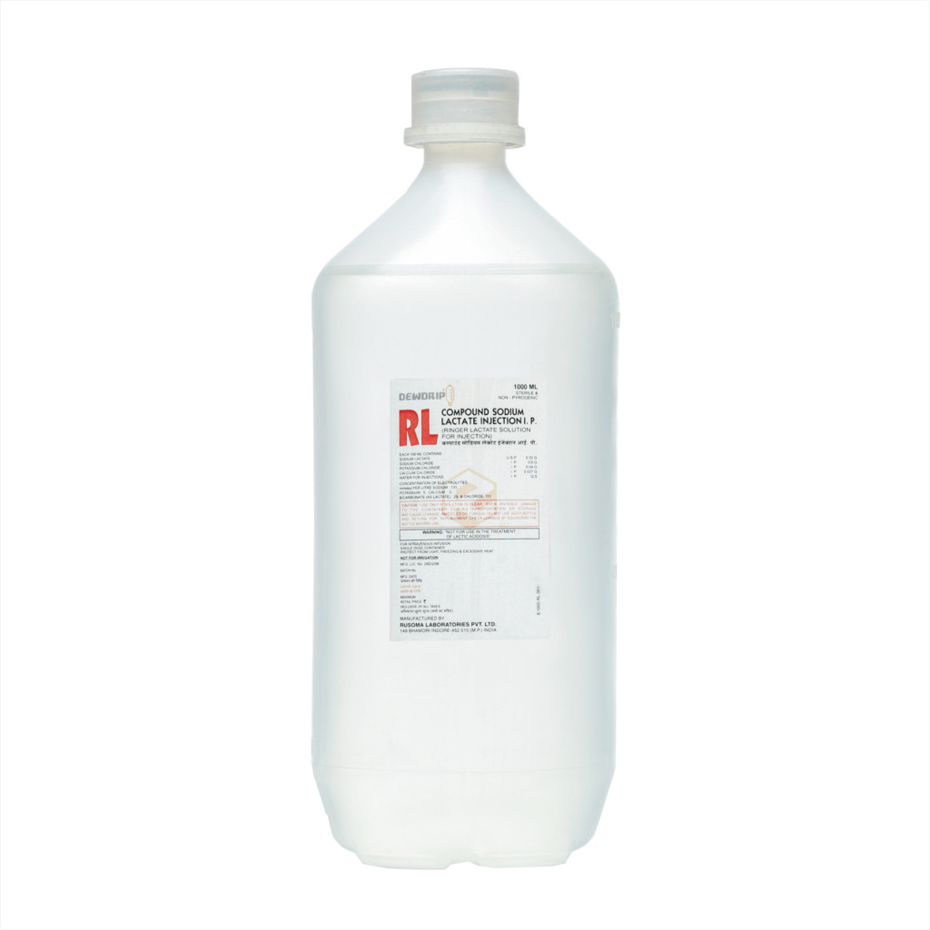 Compound Sodium Lactate Injection I.P. – DD – 1L